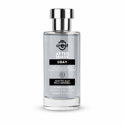 CREST After Shave Gray – Dopobarba Bergamotto e Quercia
