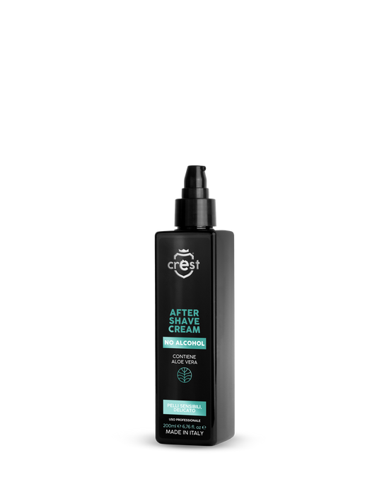 Crest After Shave Cream No Alcohol – Dopobarba Ultra Lenitivo per Pelli Sensibili