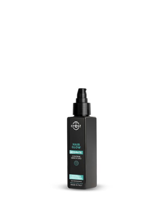Crest Hair Glow Anticrespo – Fluido Lucidante Anti-Crespo per Capelli Uomo