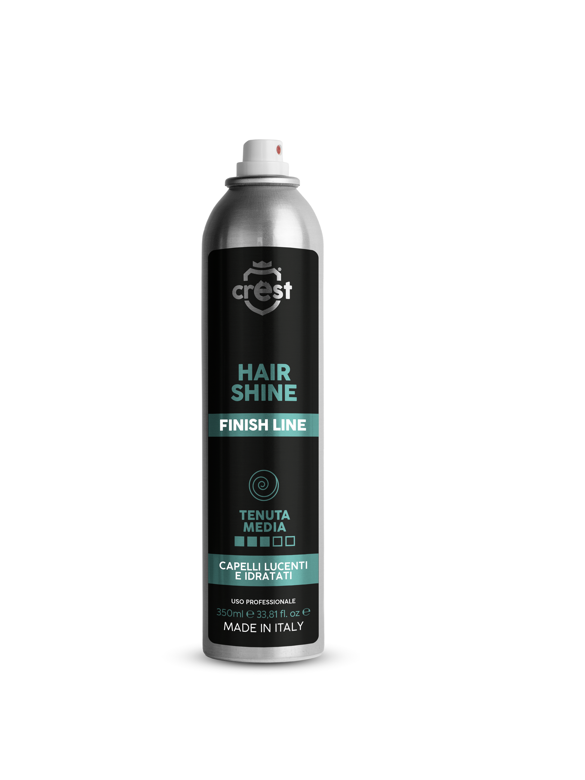 Spray lucidante professionale per capelli disidratati e opachi