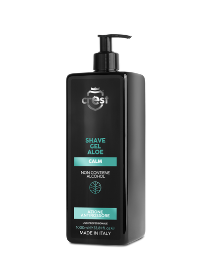 Crest Shave Gel Aloe – Gel da Barba Trasparente Lenitivo