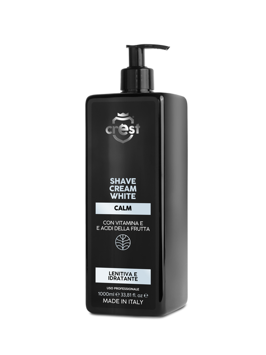 Crest Shave Cream White Calm – Crema Barba Lenitiva per Pelli Sensibili